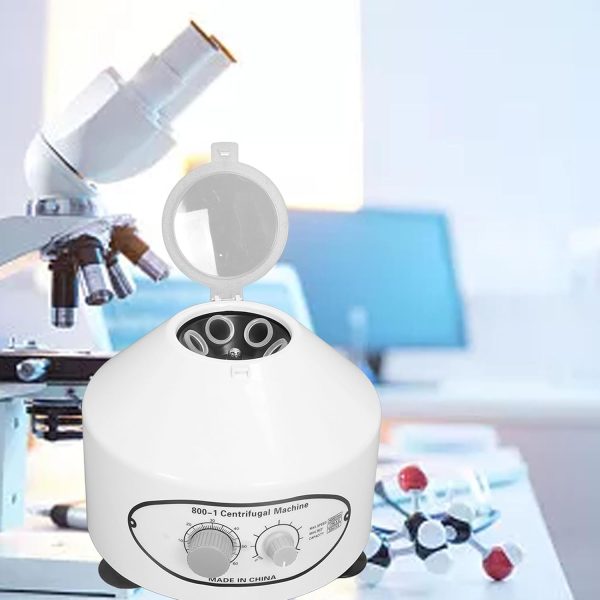 Laboratory Centrifuge 1790 X G Multifunctional 0-60 Minute Timers Automatic Centrifuge for Liquid Separation Experiments (UK Plug 220V) - Image 6
